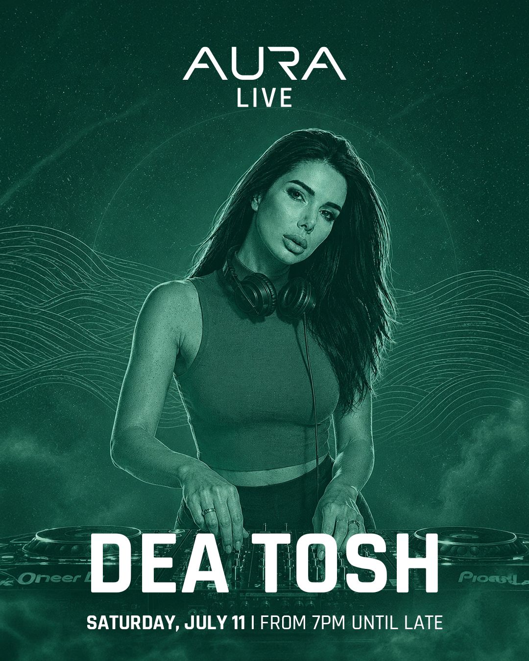 Dea Tosh at Aura Beach Tivat Montenegro